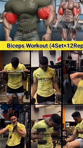 Ultimate Biceps Pump Workout | Big Arms Fast || Insane Biceps Pump 💪 | Quick Gym Workout