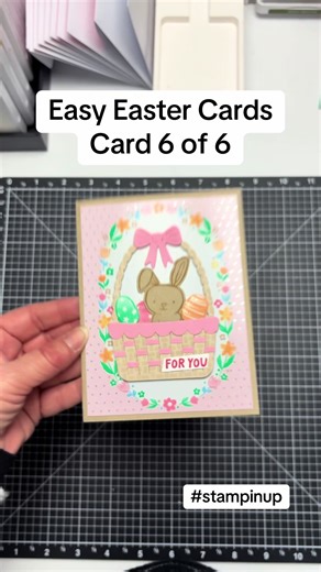 Easy Easter Card Series: Sweet Basket Design