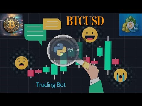 🚀 Safe & Profitable BTCUSD Trading Bot using Python + Tutorial (2025) #jupyternotebook #python #mt5