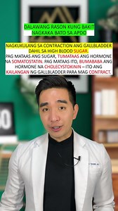 Bakit nagkaka bato sa apdo? Paano iwasan ito? Ano yung gamot pampalusaw sa bato? Reference: Tanaja J, Lopez RA, Meer JM. Cholelithiasis. [Updated 2021 Aug 11]. In: StatPearls [Internet]. Treasure Island (FL): StatPearls Publishing; 2021 Jan-. Available from: https://www.ncbi.nlm.nih.gov/books/NBK470440/ | Dr. Kilimanguru