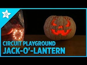 Circuit Playground Jack-o'-Lantern @adafruit #adafruit