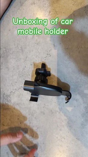 Unboxing of car mobile holder attached with ac vent #unboxingwithawais #unboxingvideo #carholder #yt