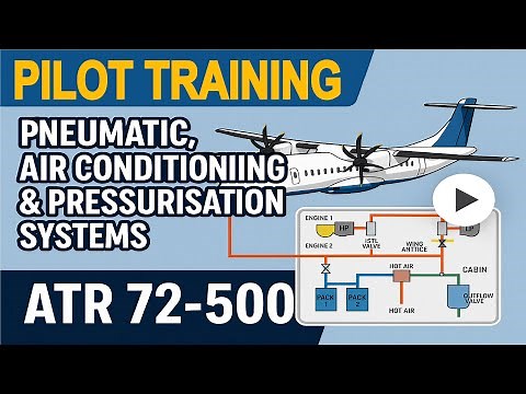 ATR 72 500 Understanding The Pneumatic, Air Conditioning & Pressurisation Systems - ATA 21