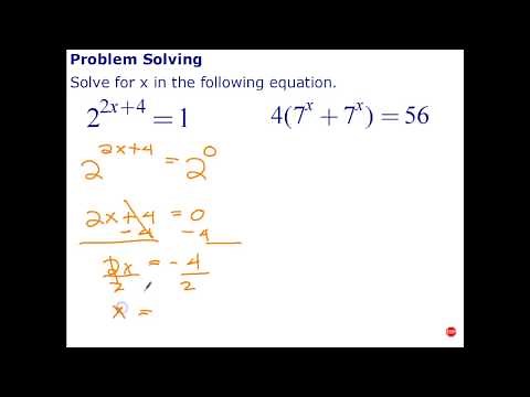 Index Laws - Problem Solving 1