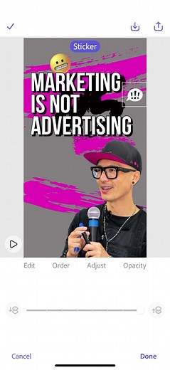 Creating eye-catching thumbnails is one of the best ways to improve your CTR (click-thru rate) and get more views. Fortunately, @adobeexpress has a great YouTube banner maker that can easily adapt content to be cross-functional! ​​ Best part? You can do all of this while sitting on your couch or waiting in line for coffee using Adobe Express. #AdobePartner #ContentMarketingTips #SocialMediaTips