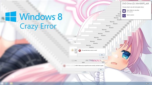 Windows 8.1 Crazy Error