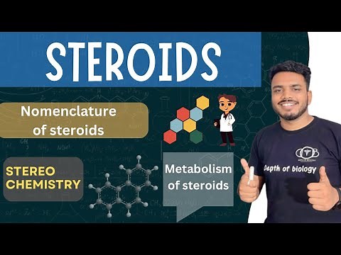 Nomenclature Stereochemistry and metabolism of steroids || Steroids medicinal chemistry || steroids