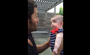 See the Look on This Baby's Face as It Begins to Comprehend Existence