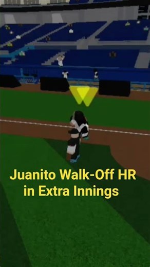 Wild Card Game 1: Juanito Walk-Off HR in Extra Innings #hcbb #walkoffhomerun #roblox