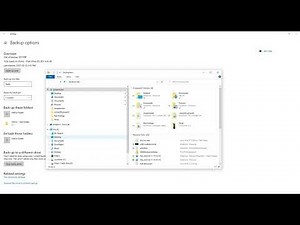 How to backup files on Windows 10