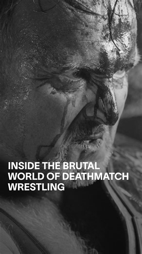 VICE on Instagram: "Step inside the brutal world of deathmatch wrestling as we follow a father and son duo that has been putting their bodies and careers on the line to try and make a name for themselves in one of the most violent and intense sports on the planet. Tap the @VICE link in bio to watch. @createdby_samir @halfandhalffilms"