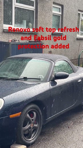 Porsche 986 soft top refresh