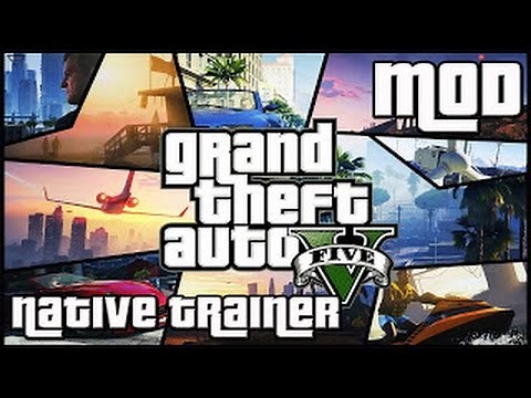 GTA V PC Mods | Install Native Trainer [Spawn Cars/Guns/Teleport and more]