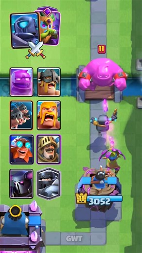 Mini P.E.K.K.A + Evo Dart… ENOUGH?! 😱 #clashroyale