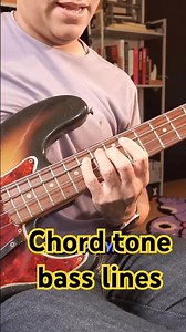 How To Make A Bass Line With Chord Tones