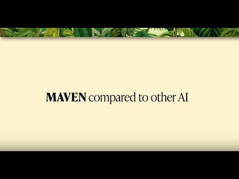 MAVEN compared to other AI