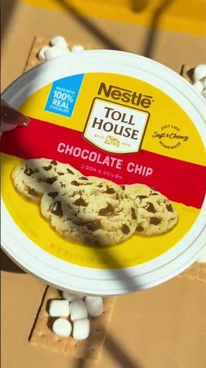s’mores cookies but make it effortless 🍪 with Nestle Toll House