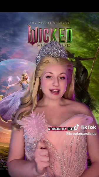 I think Kids might want to tell Glinda this after seeing Wicked for good- so what would you say? #glinda #wickedforgood #wicked