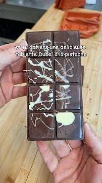 La tablette Dubaï fait maison, simple à préparer et hyper croustillante ! #shorts