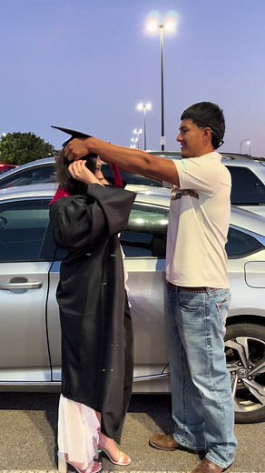 Highschool Sweethearts Celebrate College Graduation