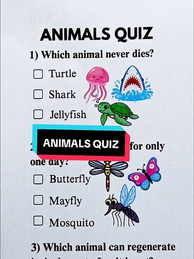 Animals Quiz Challenge: Test Your Knowledge