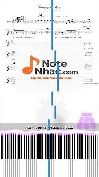 Stormy Monday | Free Sheet PDF | Easy Piano Tutorial