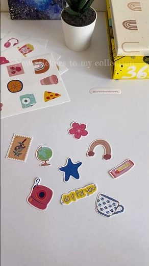 New Sticker Collection 🌼 | Haul Video✨