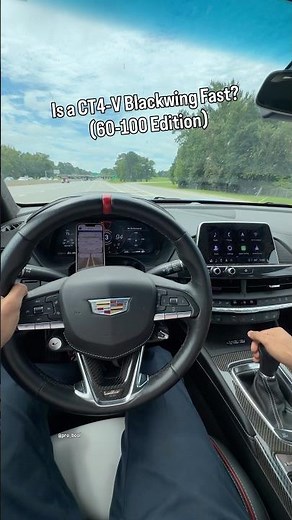 Is a CT4-V Blackwing FAST? (60-100 Edition)