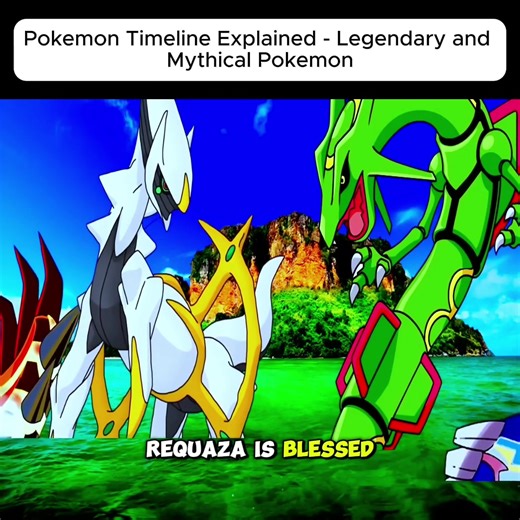 Pokemon Timeline Explained- Legendary and Mythical Pokemon- Part 4 #pokemon #fyp #foryoupage❤️❤️