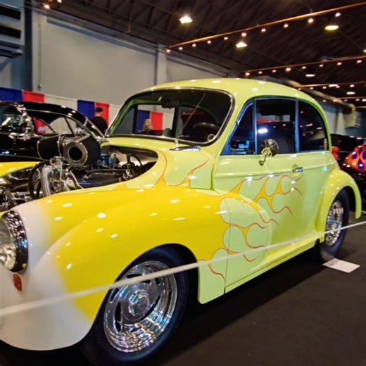 Grand National Roadster Show day one pro street section this badass coupe #carsbydono #prostreet