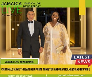 Criminals have threatened to kill Prime Minister Andrew Holness and wife Juliet Holness after the Prime Minister took strong stance against crime and gun violence in Jamaica. In the voice note, you can hear the thug saying, Holness, you think you can stop mass killing? Everybody in Clarendon a go dead next week. The criminal then threatened to kill Prime Minister and his wife. | Jamaica Live