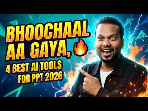 AI Will Replace Your PowerPoint Work? 4 Best AI Tools for PPT (2026)