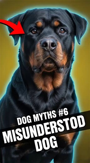 Rottweiler Misconceptions Explained | Dog Myths PART 6 #shorts