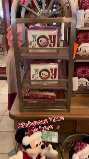 Holiday merch is starting to hit the parks!! #disneyworld #disneymerchandise #christmas #disneyholidays #wdw