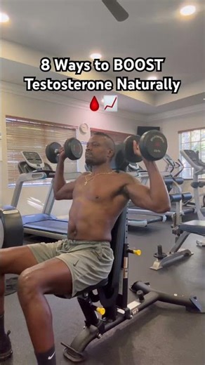 8 Ways to Boost Testosterone Naturally 🩸📈 #boosttestosterone #naturaltestosterone