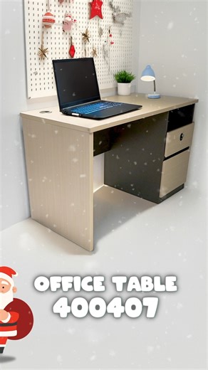 Back to work and still organized and secure ang setup with this office table, kaya tuloy-tuloy ang workflow😌 Office Table 400407 | San-Yang Furniture