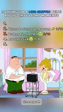 Top 5 Times Meg Got Bullied in Season 7 😭 | Family Guy Moments #meggriffin #familyguy #funnymoments