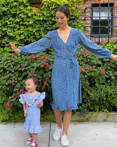 With a lovely long-sleeve dress, crafting pretty fall looks is child’s play. Order a Fix for more darling fall frocks. | Stitch Fix