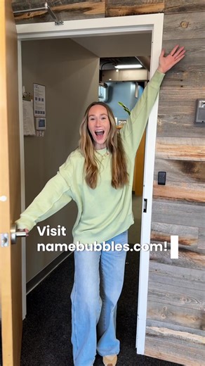 PSA: we have a new jingle 🤭✨ If you’ve been listening to your favorite podcasts, you may have caught our new tune 👀 Let us know if you’ve heard it! Apologies in advance, it will get stuck in your head. 😌 #namebubbles #jingle #workjingle #labels work jingle, catchy jingle, making a jingle