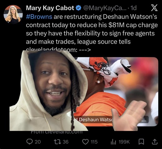 Watson Restructure: Cap Space Relief for the Browns