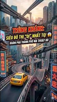 Khám Phá Trùng Khánh - Thành Phố 8D Ảo Diệu Nhất Trung Quốc | Kiến Trúc Độc Lạ Có 1-0-2