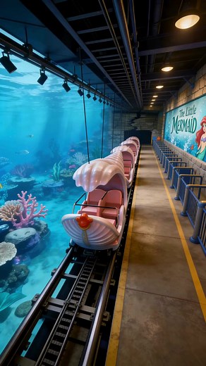 The Little Mermaid Ride - Part 1 Journey Under the Sea