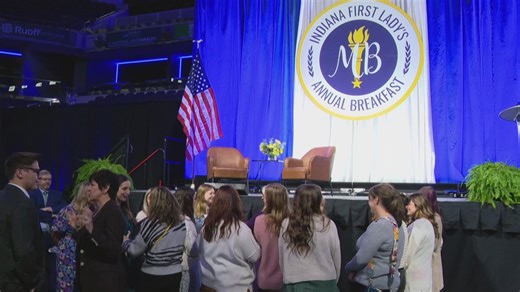 Indiana First Lady Maureen Braun hosts second annual breakfast in downtown Indianapolis