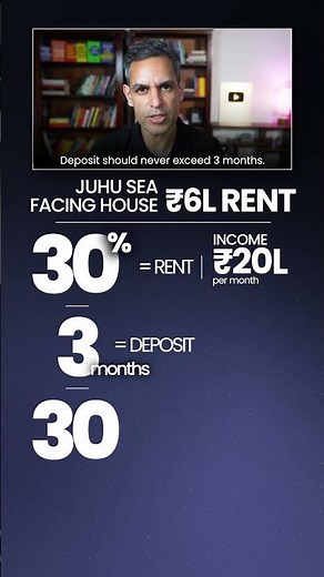 Ghar ke RENT ke liye KAUNSA RULE Use karna chahiye?! | Ankur Warikoo #shorts