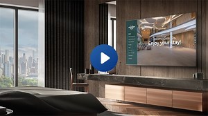 【影片】三星飯店顯示器與LYNK Cloud打造更智慧的個人化客房體驗
