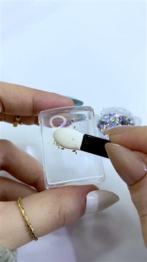 The Nail Flakie Hack You'll Wish You Knew Sooner ✨ #diynails