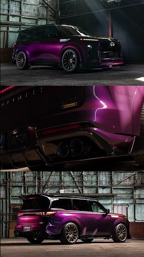 INFINITI QX80 R-Spec, GT-R sourced 3.8-liter twin-turbo V6 engine, 1,000 hp #infiniti #gtr