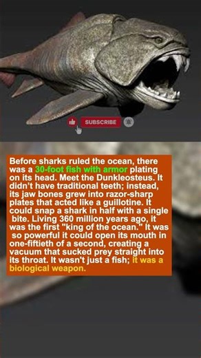 The Fish That Didn't Have Teeth—It Had Guilloti