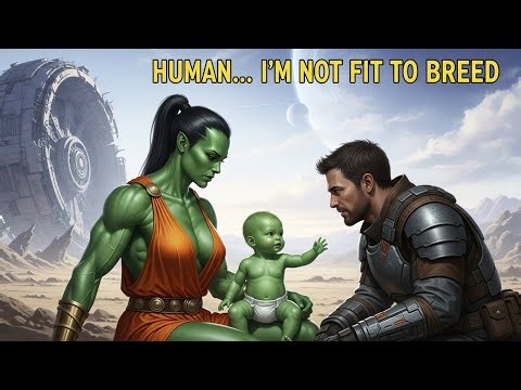 My Body’s Too Big, Human… I’m Not Fit to Breed — But He Loved Her Anyway | HFY Sci-Fi Romance Story”