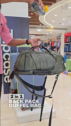 Transform Your Travel: The Ultimate 2-in-1 Convertible Backpack & Duffel Bag #travelbag #backpack